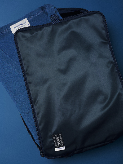 PORTER Knit Holder in Travel Case  詳細画像 NAVY 3